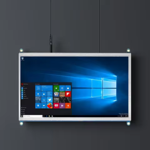 Raspberry Pi Screen 10.1 Inch Touch Screen 1024*600 HDMI Display For Raspberry Pi 5/4/3B/B+ Win11/10