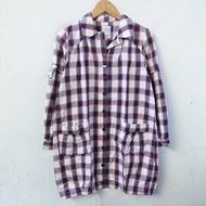 THRIFT KEMEJA FLANEL WANITA SCOND / F12
