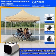 SPORT Full Set khemah niaga folding Canopy 10x10 heavy duty khemah camping Tent Thickened frame Cano