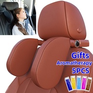 Car pillows Multifunction Car Headrest Pillow 360° Adjustable Car Seat Pillow Car Hook Car Phone Hol