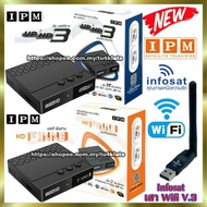 IPM HD PRO 3 UP HD3 HD Finn3 Free Channel For Satellite Thaicom5/6/8 Asiasat9 OTA Full HD Super OTA,