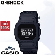 นาฬิกาข้อมือผู้ชาย CASIO G-SHOCK Series DW-5600BB-1D Small Square Men's Waterproof and Shockproof Lighting Sports Multifunctional Black Samurai Watch Trendy model รับประกันแท้ 100% เป็นเวลาหนึ่งปี