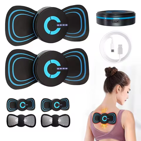 Intelligent Cervical Massage Stick Mini Neck and Shoulder Massager Mini Electric Portable Neck Massa