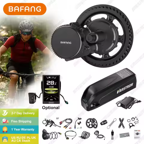 Bafang 750W Motor BBS02B BBS02 Ebike Conversion Kit Electric Bicycle Mid Drive Engine 48V 52V 20Ah H
