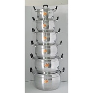 [HL-A-CP-34, 36, 38, 40, 45] (34CM, 36CM, 38CM, 40CM, 45CM) CROCODILE POT / 鲕鱼双耳窝 / Periuk Crocodile