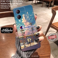 Softcase Hp Vivo Y17s 2023 Fashion Case Branded Case Vivo Y17s 2023 Newest Silicone TPU Pro Camera Casing Vivo Y17s 2023 Newest Cover Hp Case Cute Soft Case Hp Silicone Hp Casing Hp Accessories Vivo Y17s 2023 Case