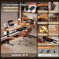 Xpanse โต๊ะปรับระดับไฟฟ้า รูปตัว L เข้ามุมได้ทั้ง 2 ฝั่ง ระบบจดจำ 4 ระดับ ไม้แข็ง มิตรสิ่งแวดล้อม โต
