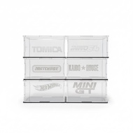 KRMK Diecast Acrylic Box 1: Acrylic Display Case Hot Wheels Tomica Mini GT Inno64 - Toy Box Hot Whee