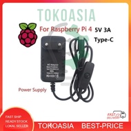 5V 3A USB Type C Adapter For Raspberry Pi 4B