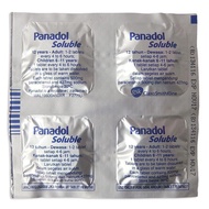 Panadol 500mg Soluble Tablet 4's