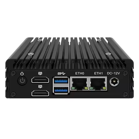 Topton P5 12th Gen Micro Firewall Computer I3 N305 N355 N100 N150 DDR5 2xi226-V 2.5G LAN Pocket Mini