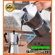 TAZZE COFFEE POT Cerek Moka Pembuat Mocha Espresso Cafeteria Expresso Kopi Expresso(mrbst)