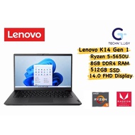 LENOVO K14 GEN 1 LAPTOP RYZEN 5-5650U 8GB 512GB SSD