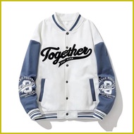 ☫ ◐ ❈ HUILISHI Unisex cotton  baseball jacket