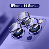 1 Set / Metal Alloy Camera Lens Protector film For iPhone 12 13 14 15 Pro Max 14 15 Plus HD Tempered Glass Protective Film