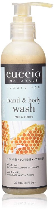 Cuccio Body Butter Wash, Milk and Honey, 8 Ounce