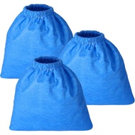 3 pcs Cloth Filter Bag for Armor All AA256 AA255 2.5 Gallon Shop VAC Microlined