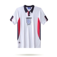 NEW British Umbro Edition 1998 World Cup England Retro Old Jersey Beckham Owen Nostalgic Short-sleev