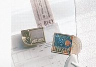 狂想曲唱片 (復古CD) 火漆封蠟印章 黃銅異形浮雕 DIY手帳素材