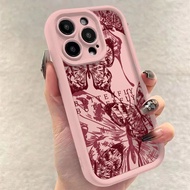 Pink Phone Case For Vivo Y100 V30 Y16 Y36 Y20 V27 Y91 Y35 Y12 Y21 Y03 Y02 Y15 Y17 Y15S Y95 Y20S Y17S