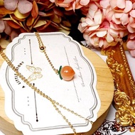 【訂製款002 】漸變色鹽源瑪瑙02 | 同人水晶 DIY設計頸鏈