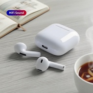 Pro 4 Wireless TWS Earphones, Noise-Canceling Bluetooth Headsets for Gaming & Phones Fon Telinga TWS