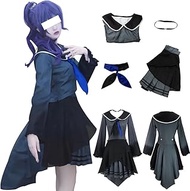 Asahina Mafuyu Cosplay Costume Project Sekai Uniform Dress Cosplay Outfits Halloween Party for Women