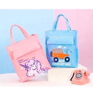 Tuition Bag School Bag Cute Cartoon Shoulder Bags Kids Carry Bag