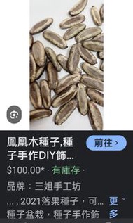 鳳凰木手作種子一份200顆$200歡迎下單呦！