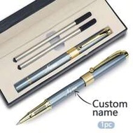 1pc Custom Signature Pen Set With 2 Refills, Back To School Supplies For Kids, Personalized Gel Pen,