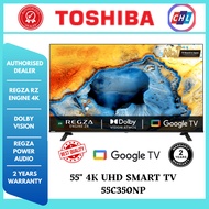TOSHIBA (AUTHORIZED DEALER) 55" 4K ULTRA HD SMART TV 55C350NP - TOSHIBA WARRANTY MALAYSIA