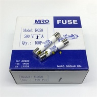 R058 RO58 Mingfu MRO Ceramic Fuse Tube 500V1A 500V 1A 6 * 30/6.3 * 31.5