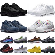2022 Air Max 95 men women running shoes Global Blue sports sneakers Black Yellow Dark White atmosphe