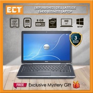[Clearance] (Refurbished) Dell Latitude E6430 Business Laptop (i5-3320M 3.30GHz,256GB SSD,8GB RAM,14