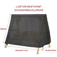 Patio Swing Cover A-Frame 3 Seat Swing Cover Weather Protector 211x124x168cm