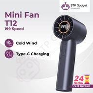 【 199 Speed 】New Rechargeable Mini Small Fan 199-Wind-Speeds Handheld Super-Mute High Wind Power Des