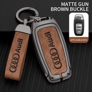 Audi | Zinc Alloy Style Car Remote Control Key Case Cover Shell For Audi A1 A3 8V A4 B8 B9 A5 A6 C7 