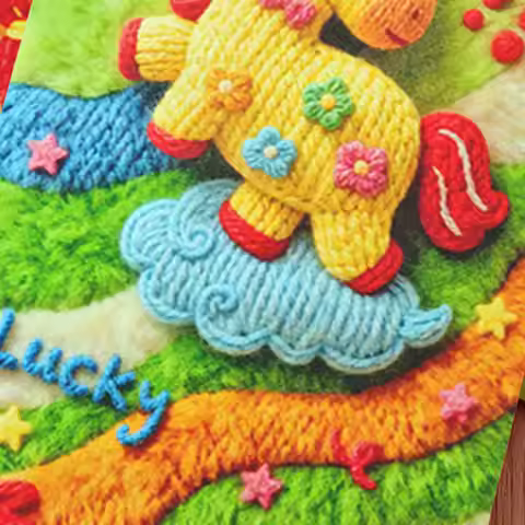 Red Envelopes Chinese 6-Piece 3D Chinese Good Luck Cute Horse Year Hong Bao Money Packet For Kids Fr