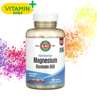 KAL High Absorption Magnesium Glycinate 350 160 VegCaps