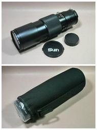 SUN 400mm f5.6 手動定焦生態望遠鏡nikon口