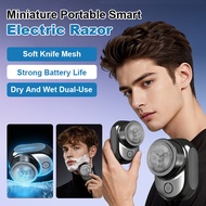 【Waterproof and Portable】 Mini Smart Electric Shaver for Men Cordless Rechargeable Electric Shaver/M