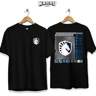 TEAM LIQUID T-SHIRTS ID STREETWEAR LOGO TEAM MOBA T-SHIRTS UNISEX DISTRO CLOTHES