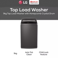 LG 9kg Top Load Washing Machine in Middle Black T2109NBTB | Mesin Basuh 洗衣机