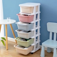 Children's Toy Storage Cabinet/Multifunctional Cabinet/Bookcase/Plastic Wardrobe/Multi-Drawer Storag