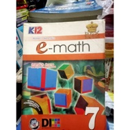 E-MATH GRADE7(USED BOOK)