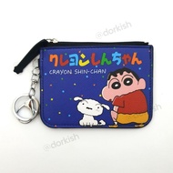 Crayon Shinchan Shin Chan Shiro 蜡笔小新 Ezlink Card Pass Holder Coin Purse Key Ring