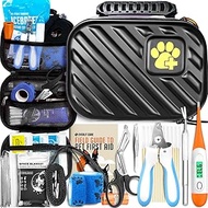 EVERLIT Pet Medic First Aid Kit | Vet-Approved Animal Care Kit with 95 Pcs Medical, Outdoor & Emerge