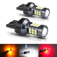 2Pcs Super Bright Auto Signal Lamp T20 LED 7440 WY21W W21W Led Bulbs 7443 W21/5W Led T20 3030SMD Car