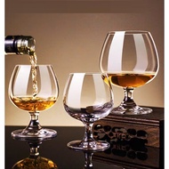 Set of 6 brandy glass wine glasses, champagne glasses, low-legged cognac glasses
