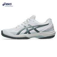ASICS Court Hunter FF Men Indoor Sport Shoes In White/Ocean Haze